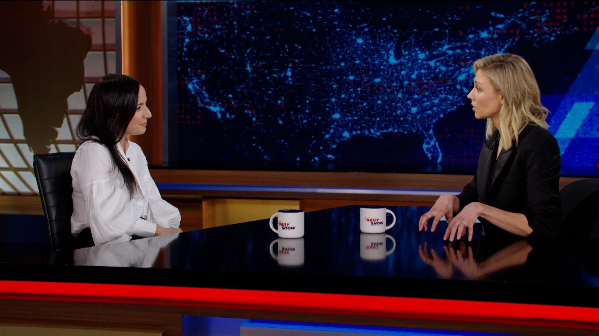 The Daily Show background