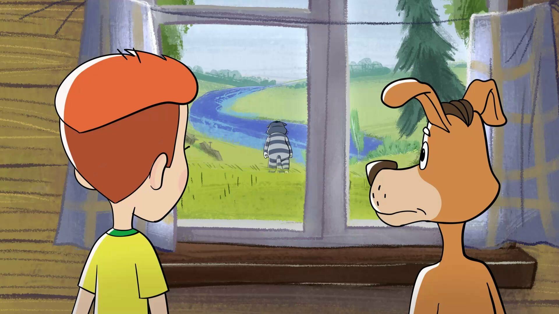 Mr. Theo, Cat & Dog background