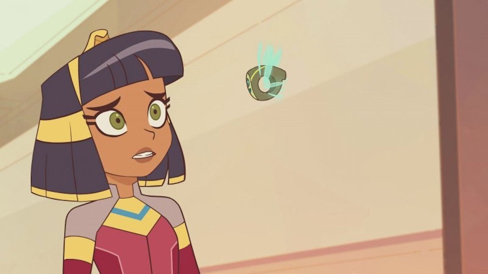 Cleopatra in Space background