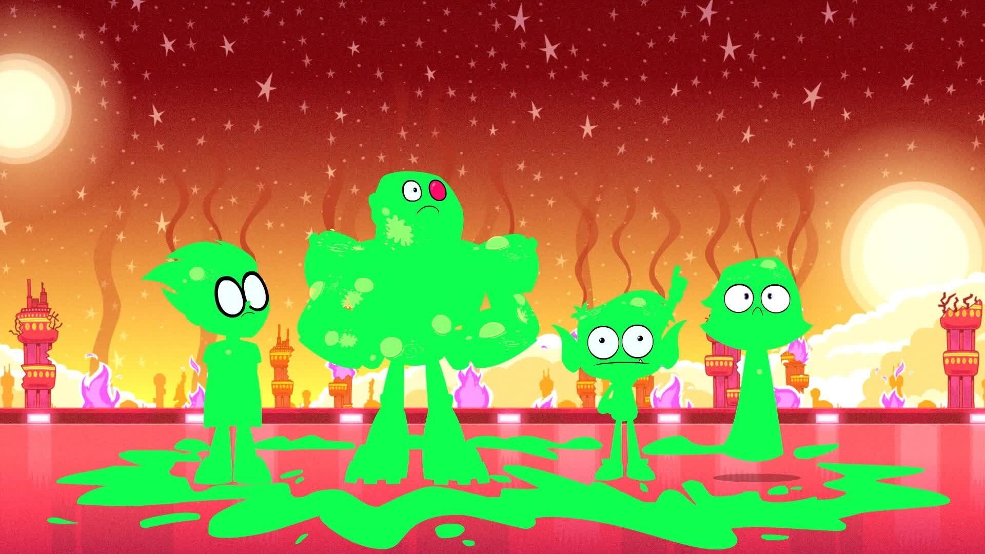 Teen Titans Go! background
