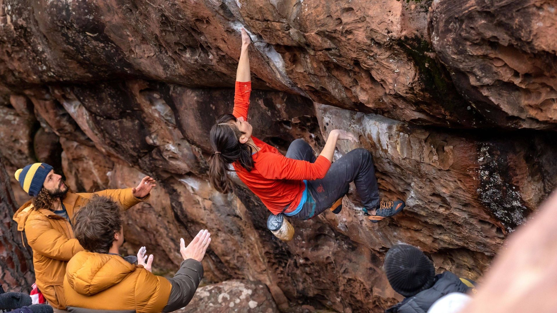 The Climb background
