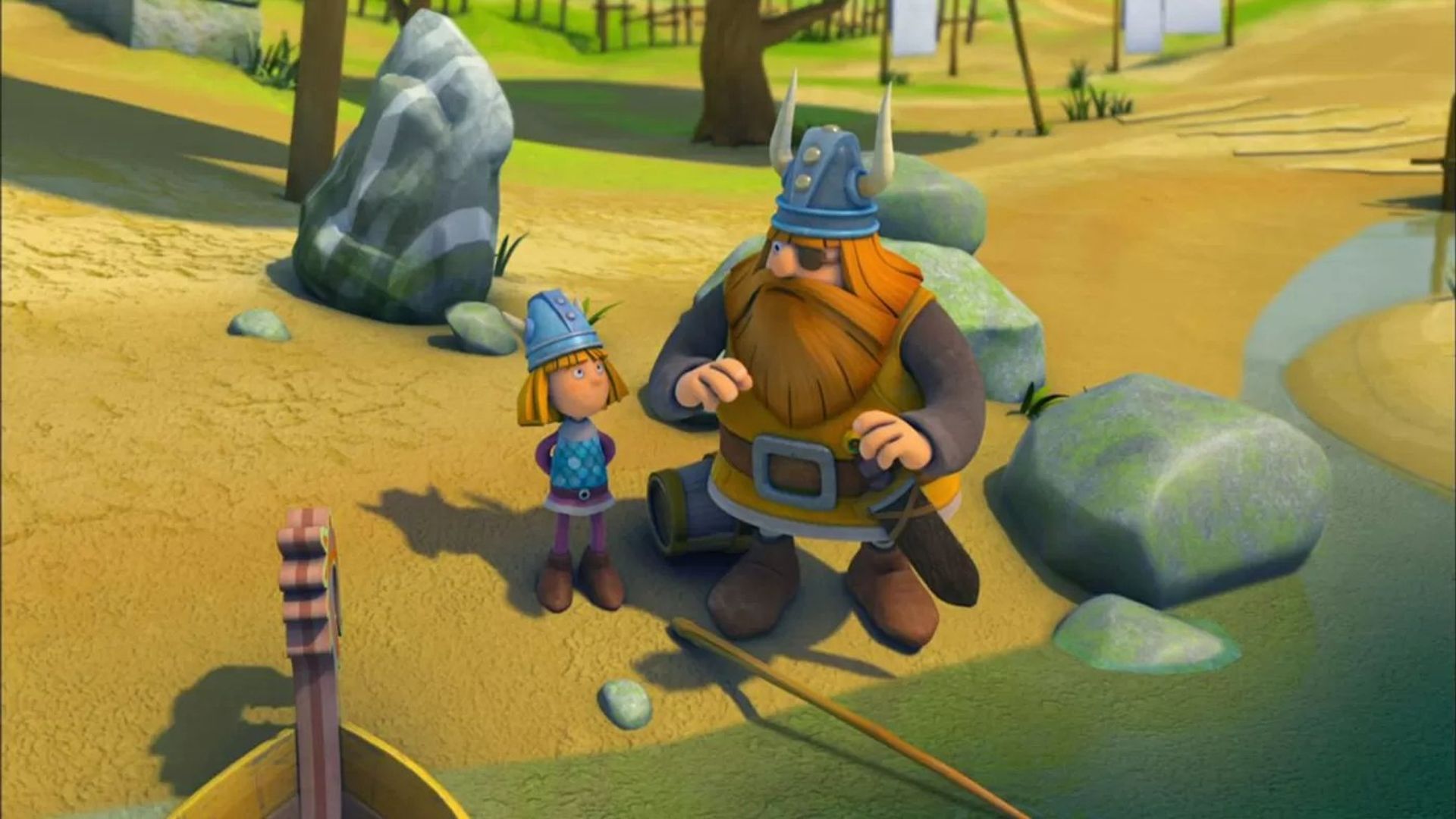 Vic the Viking background