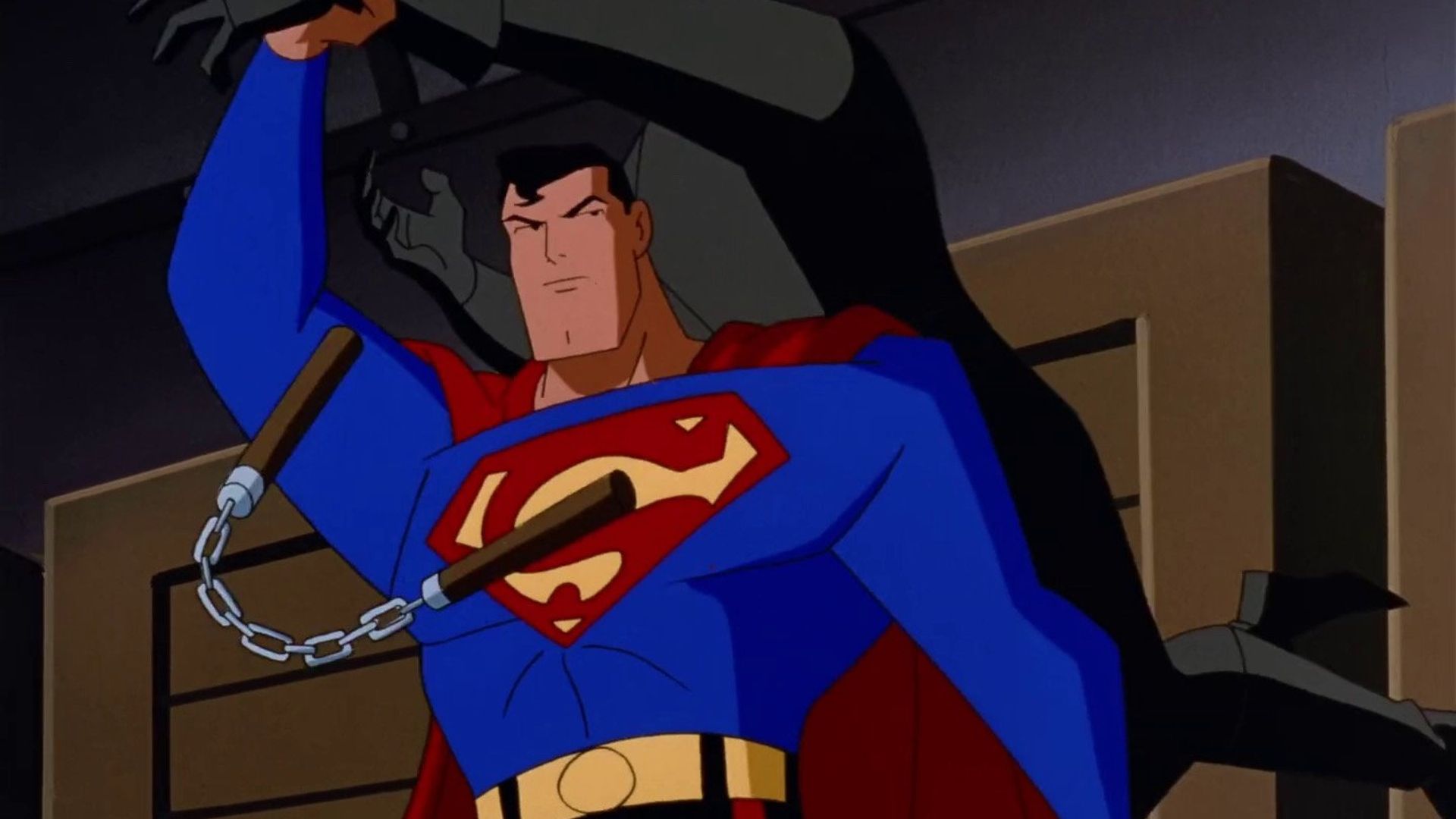 Superman: The Animated Series background