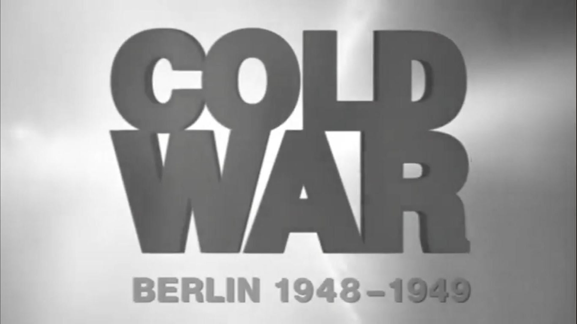 Cold War background