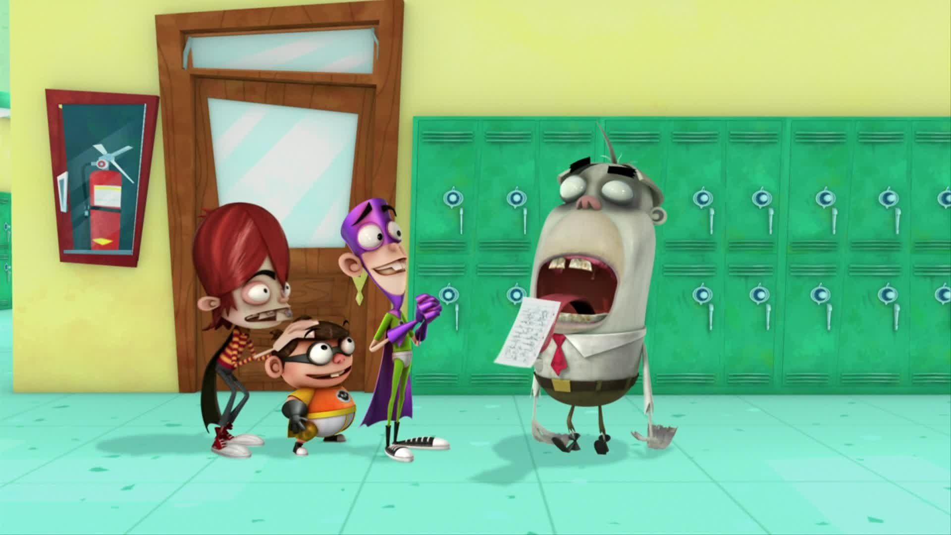 Fanboy & Chum Chum background
