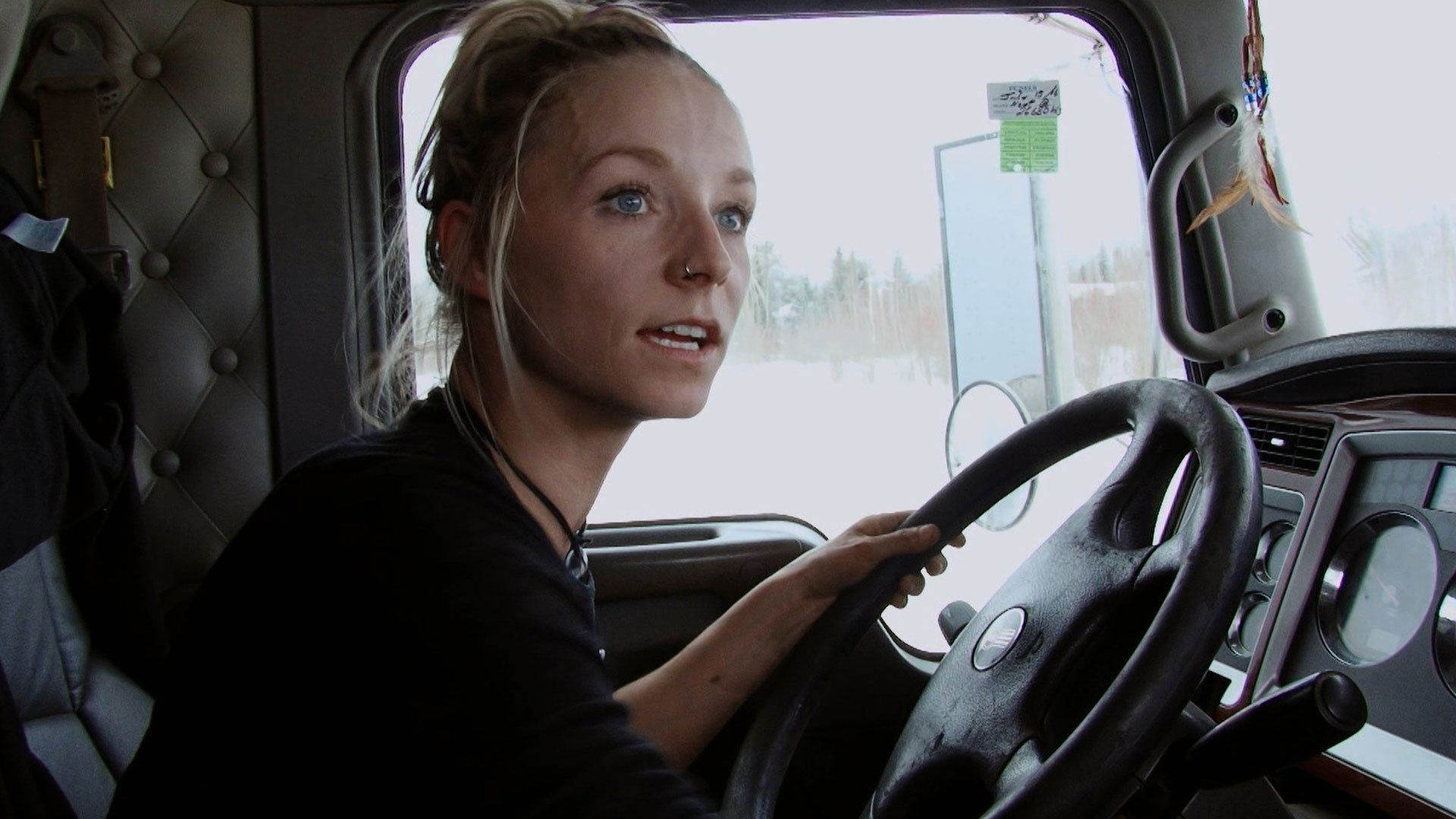 Ice Road Truckers background