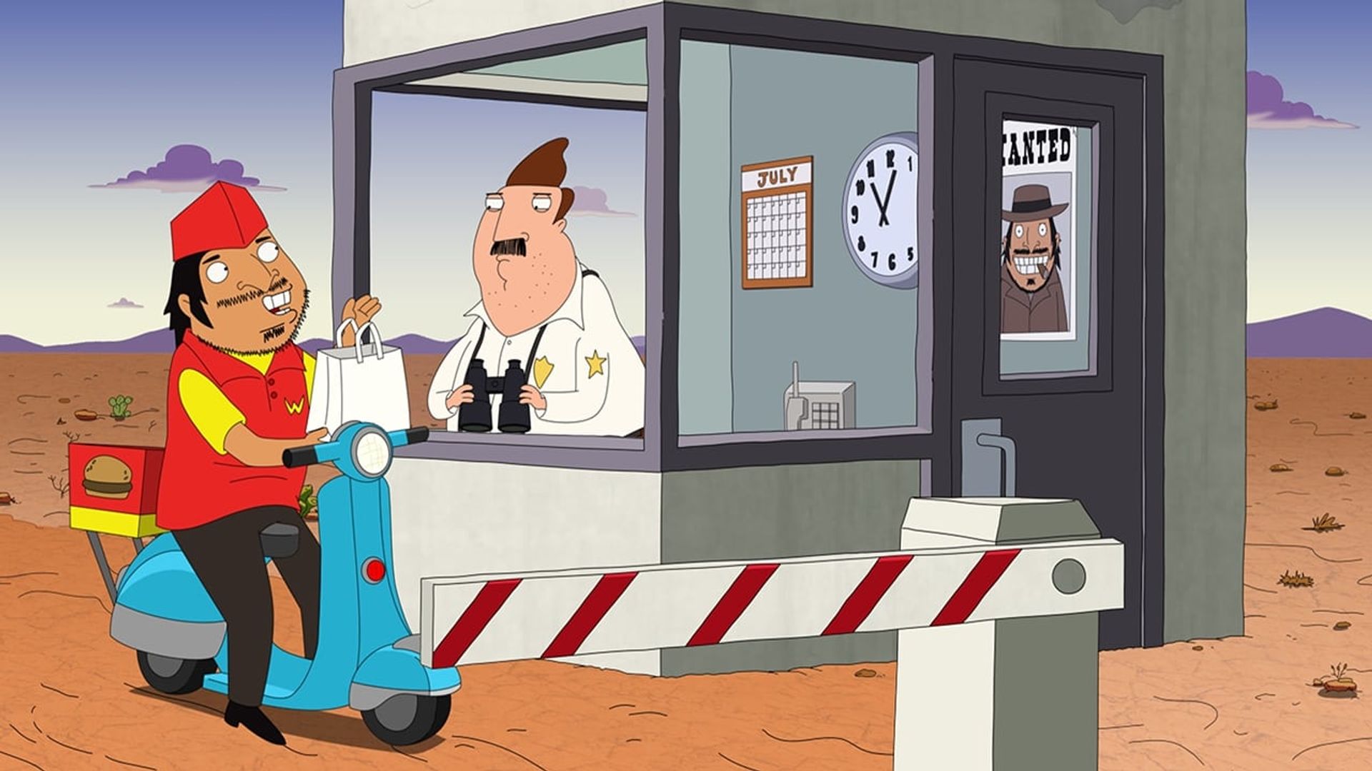 Bordertown background