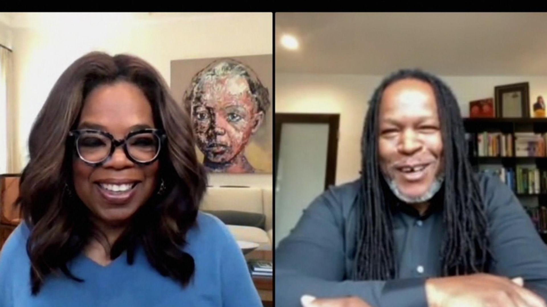 Oprah Talks COVID-19 background