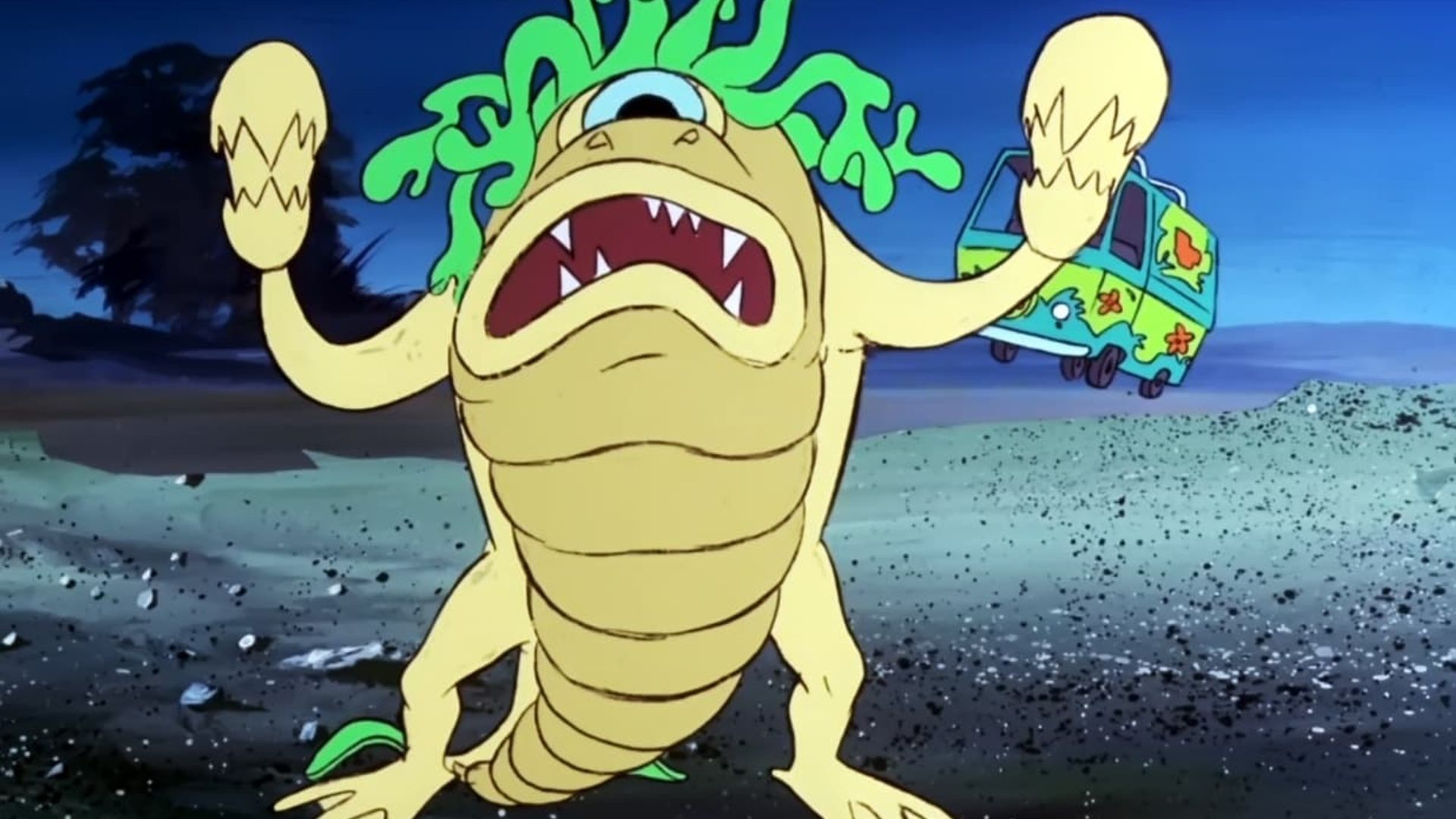 The Scooby-Doo/Dynomutt Hour background