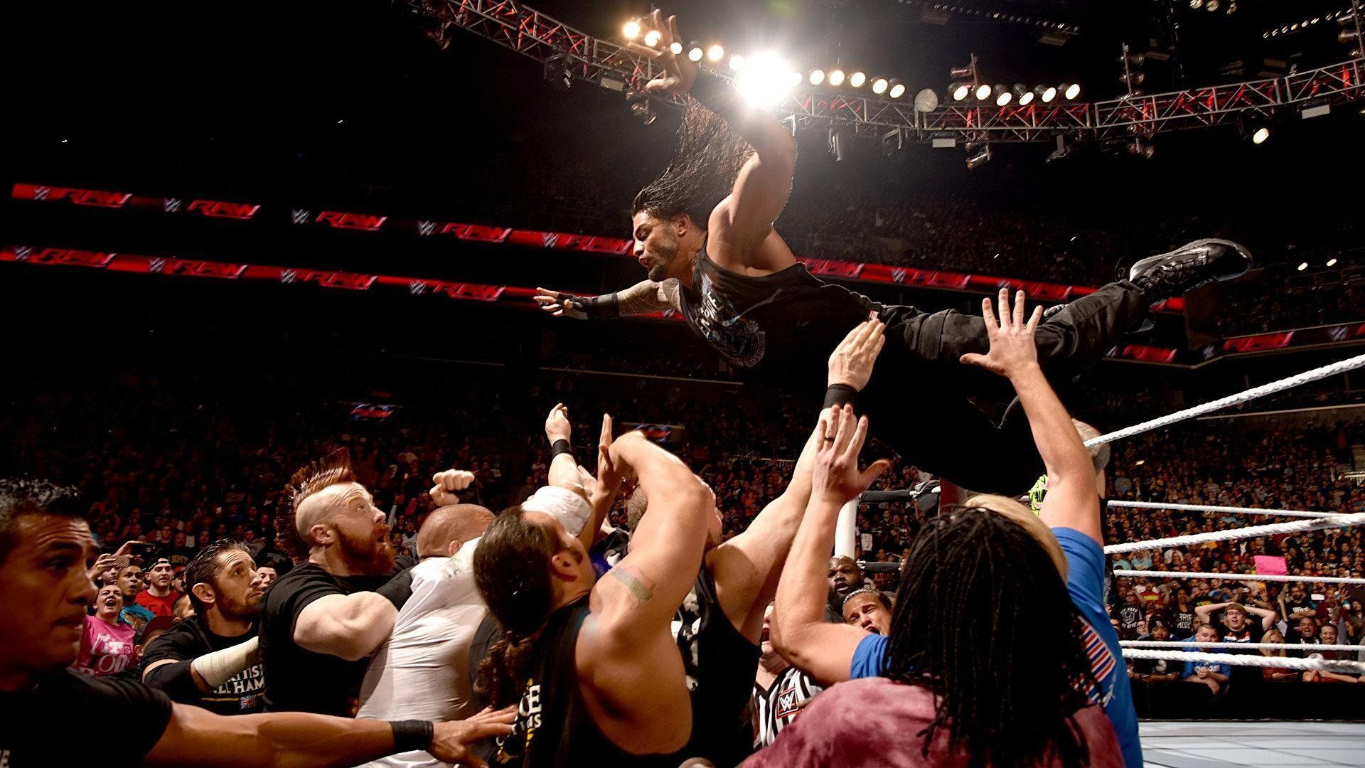 WWE Raw background