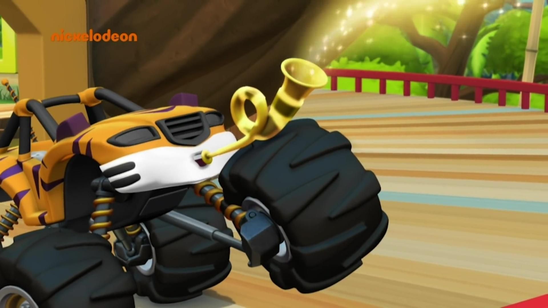 Blaze and the Monster Machines background
