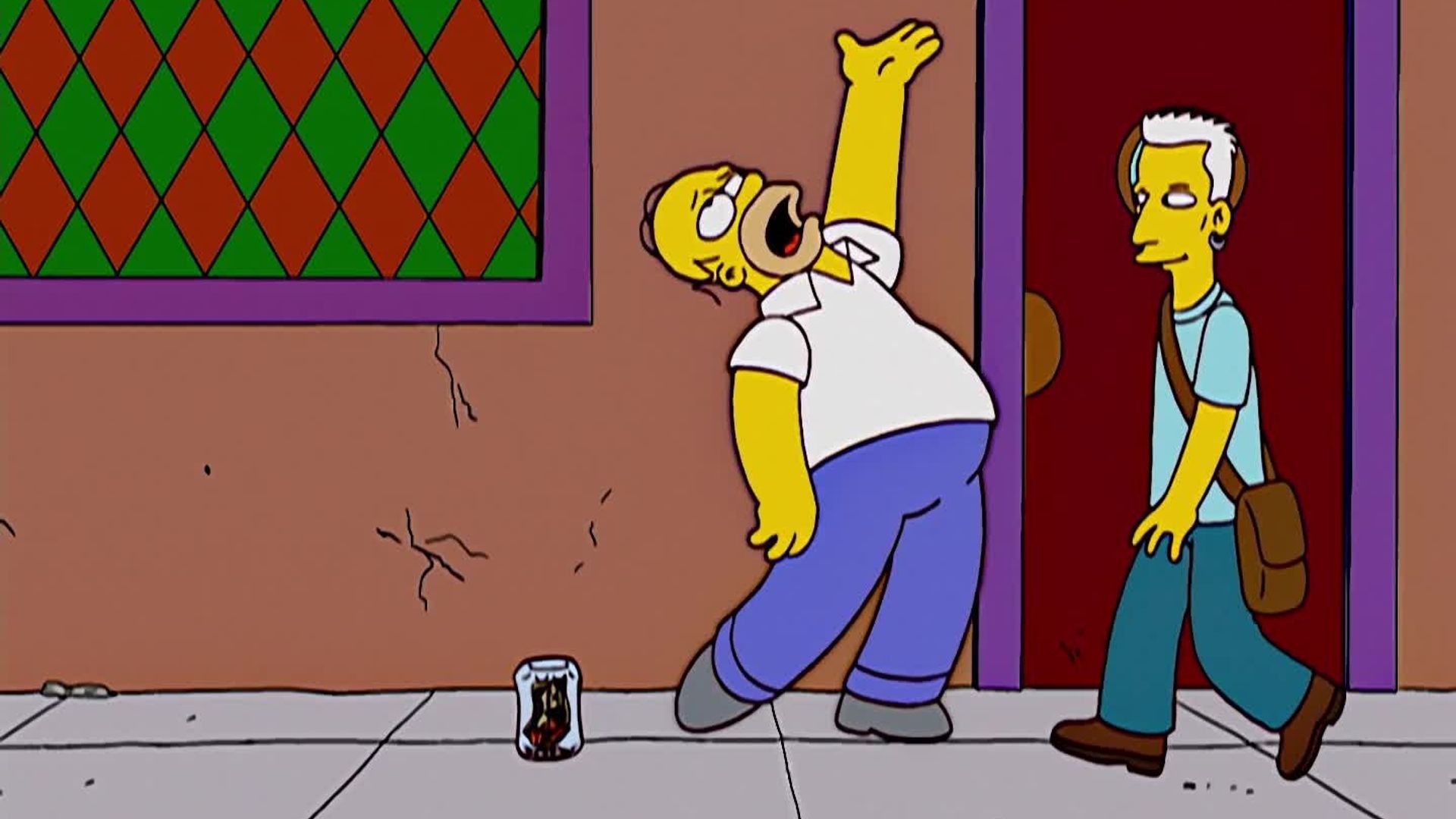 The Simpsons background