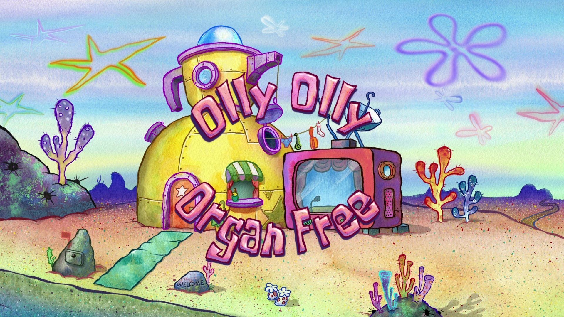 The Patrick Star Show background