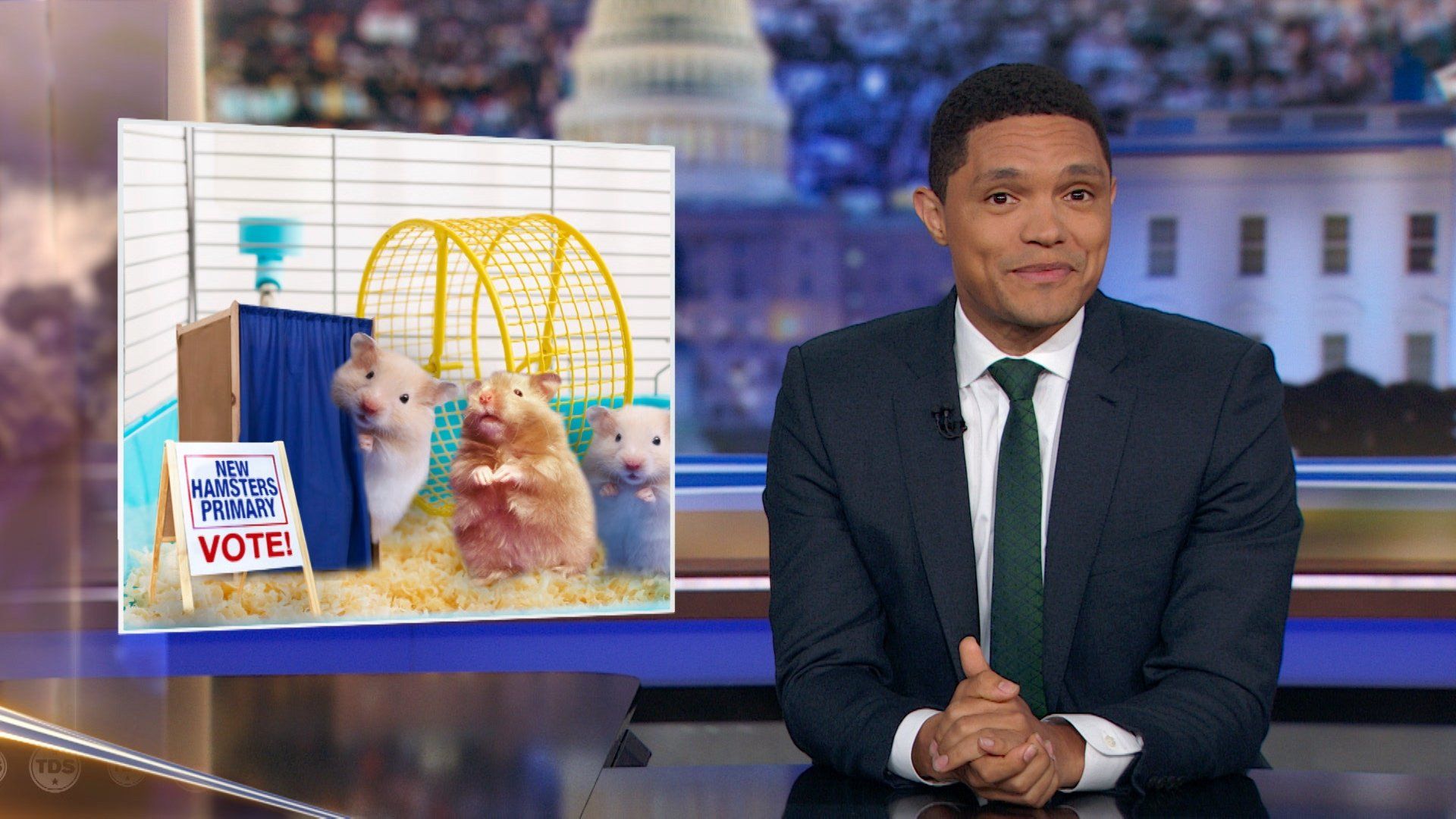 The Daily Show background
