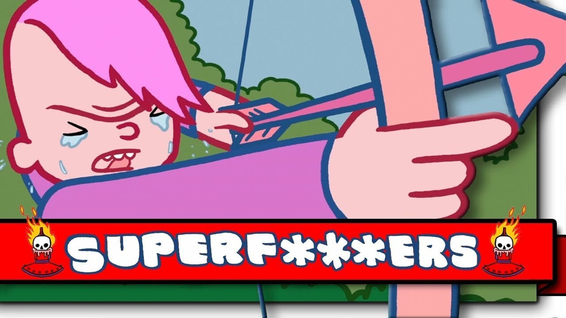 Super F***ers background