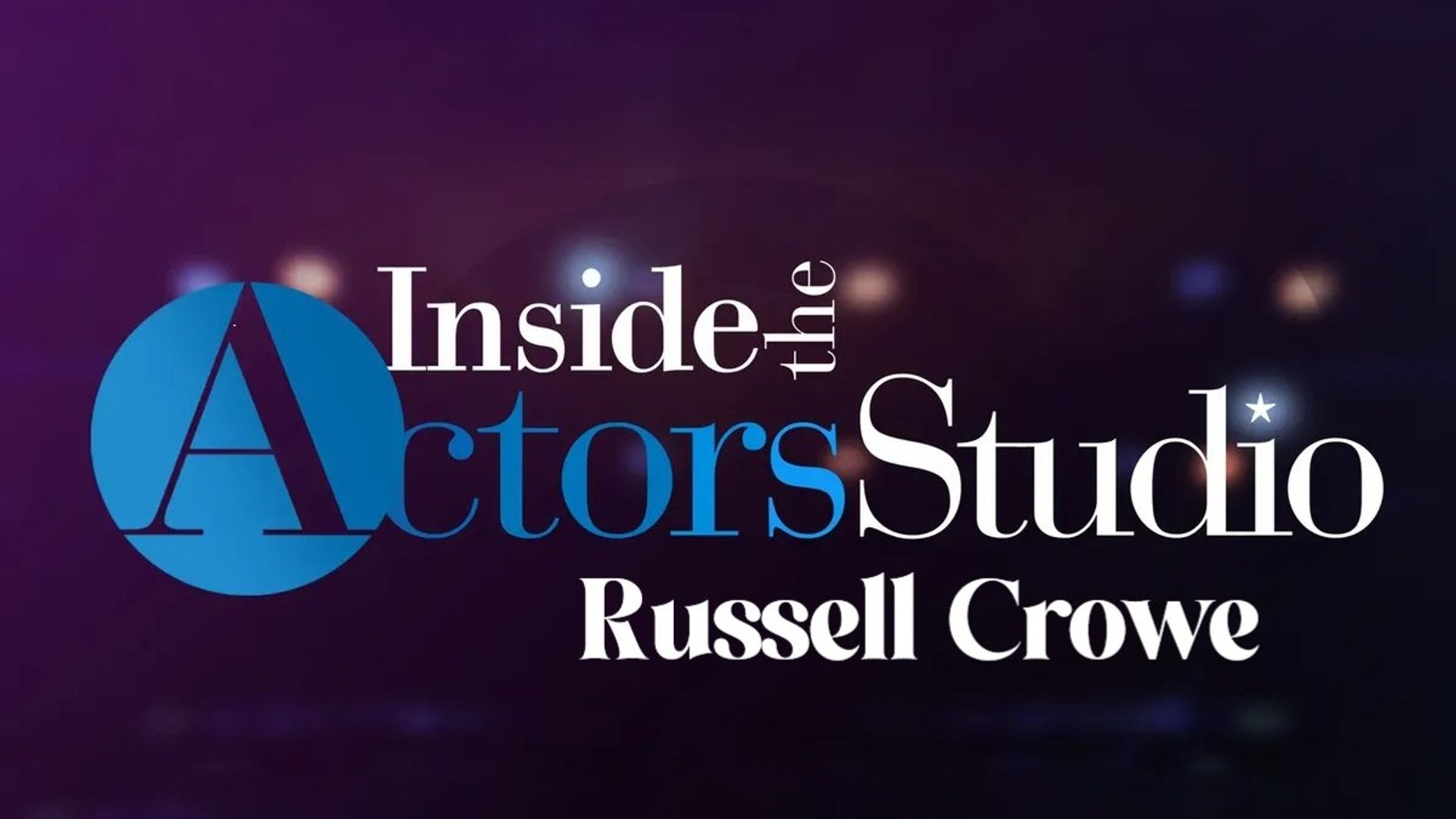 Inside the Actors Studio background