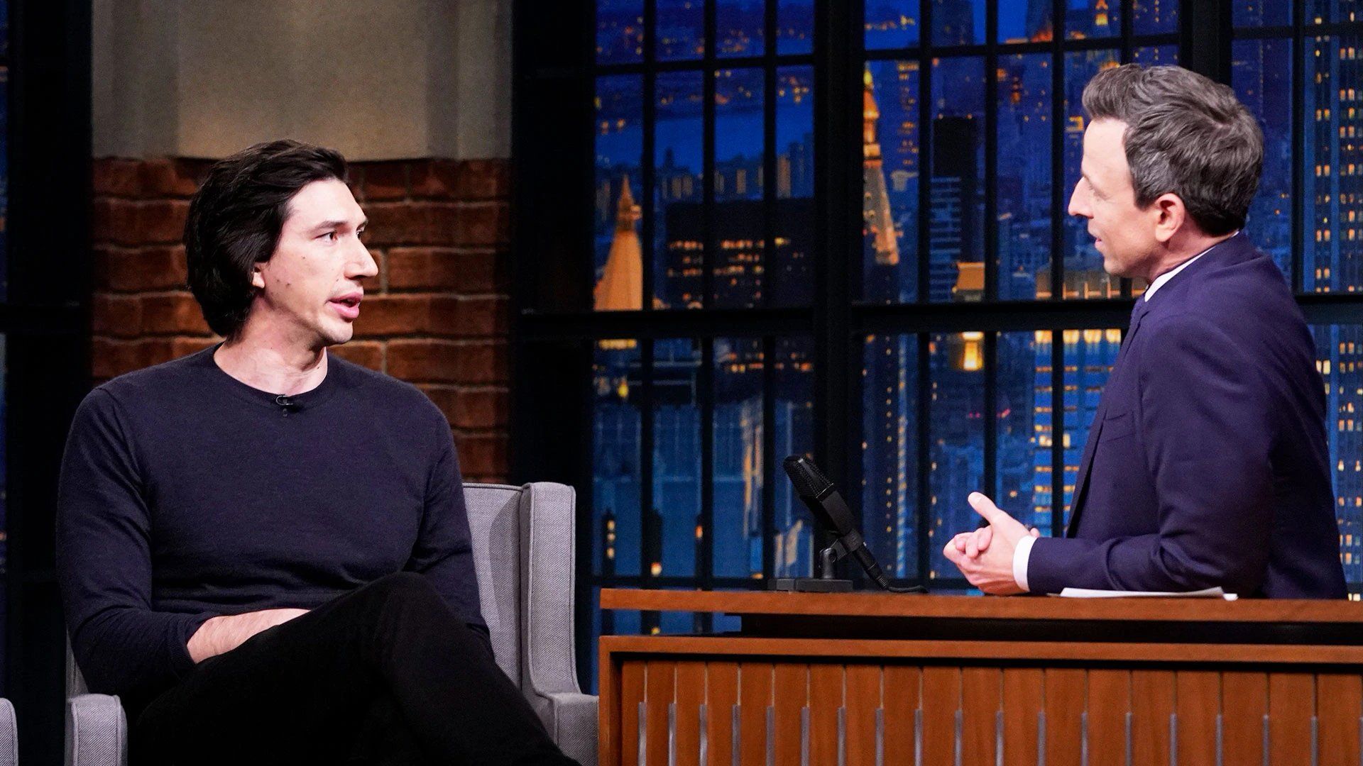 Late Night with Seth Meyers background