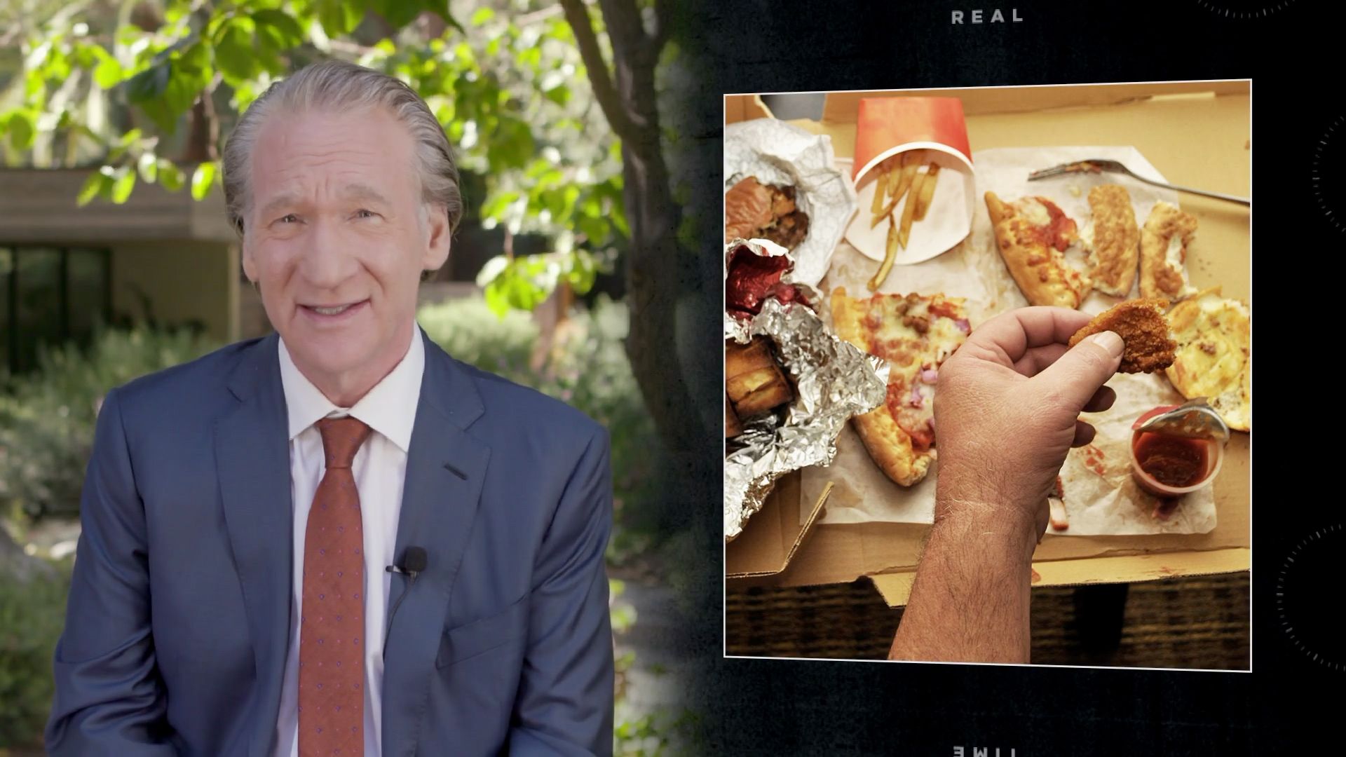 Real Time with Bill Maher background