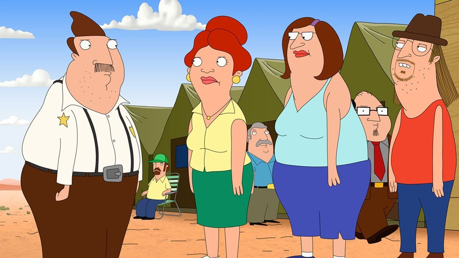 Bordertown background