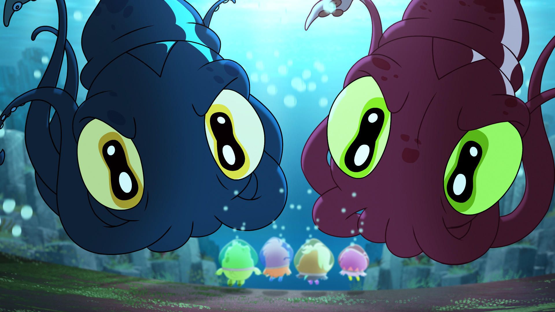 Angry Birds Mystery Island background