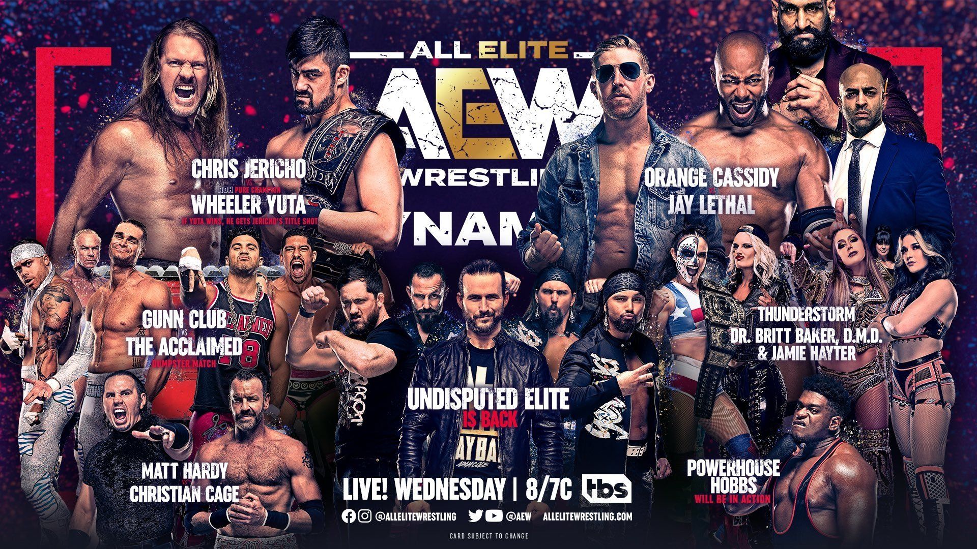 All Elite Wrestling: Dynamite background