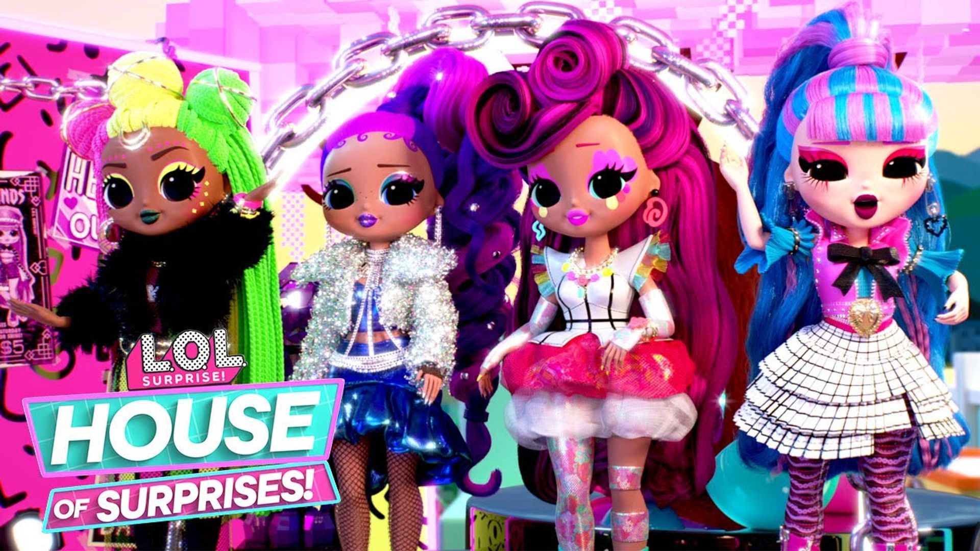 L.O.L. Surprise! House of Surprises background