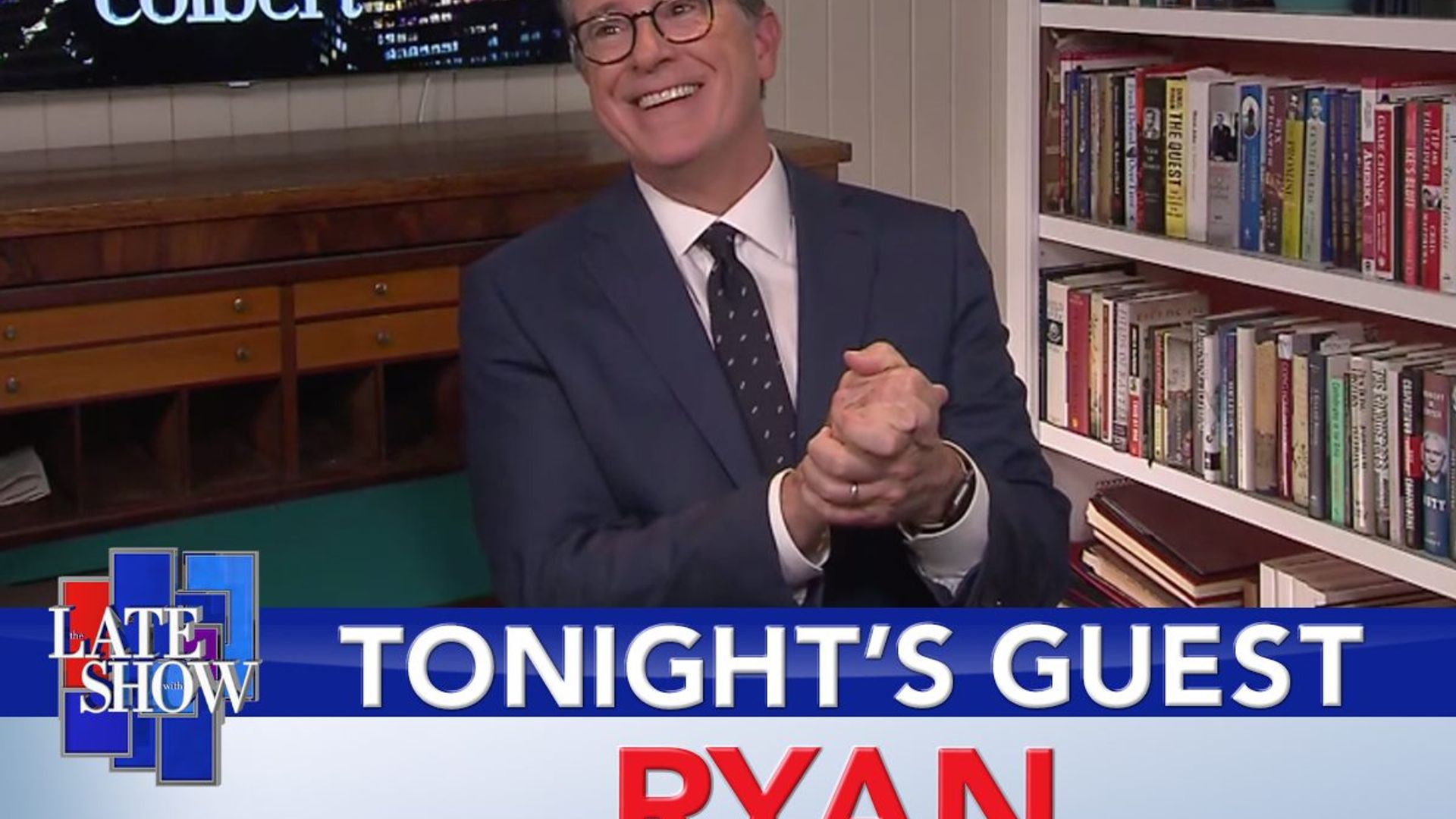 The Late Show with Stephen Colbert background