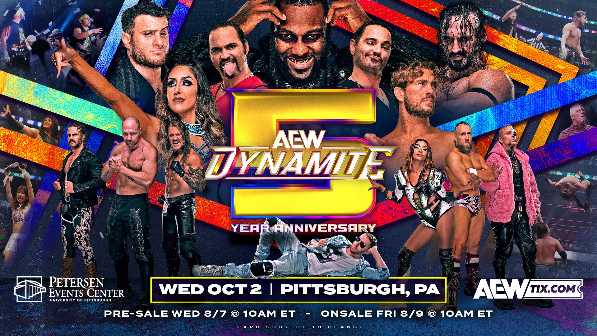 All Elite Wrestling: Dynamite background
