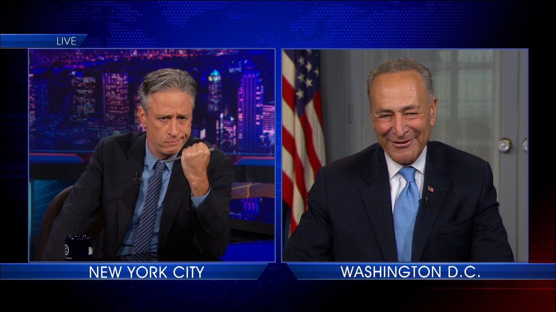 The Daily Show background