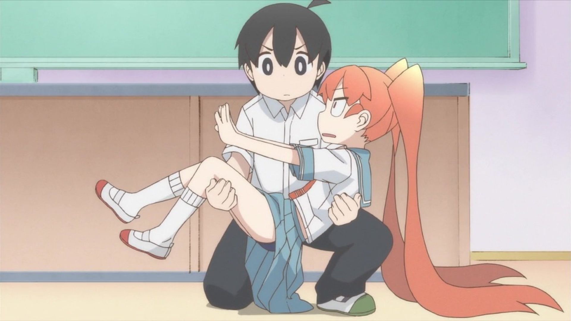 How Clumsy You Are, Miss Ueno. background