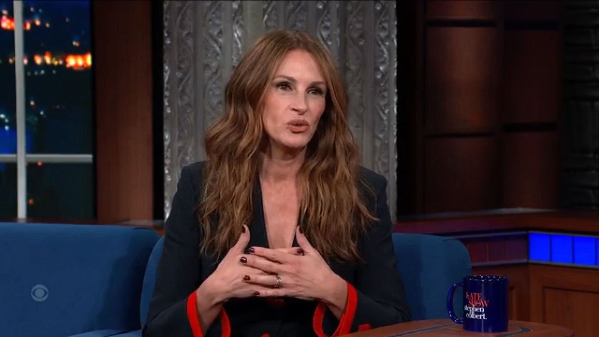 The Late Show with Stephen Colbert background