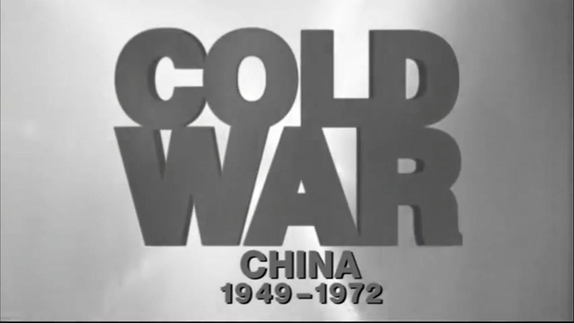 Cold War background