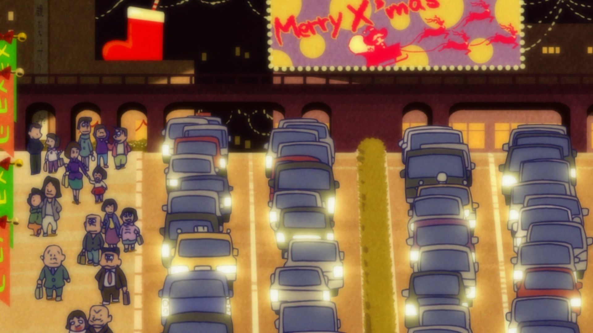 Osomatsu-san background
