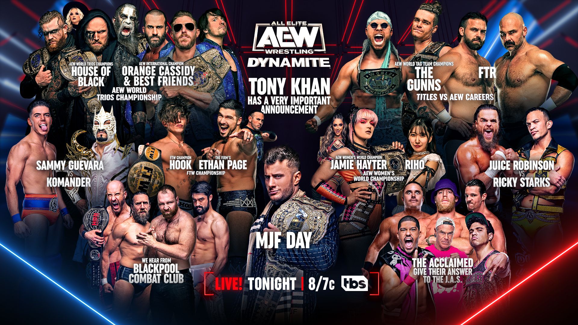 All Elite Wrestling: Dynamite background