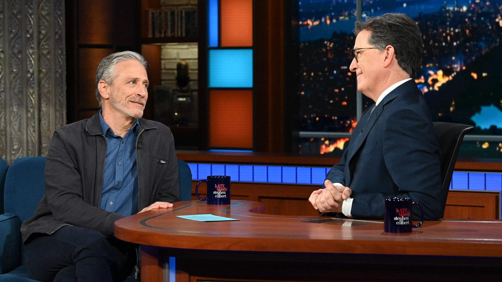 The Late Show with Stephen Colbert background