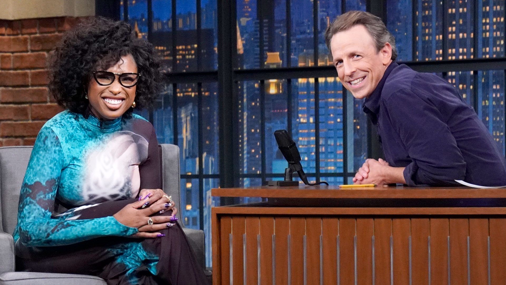 Late Night with Seth Meyers background