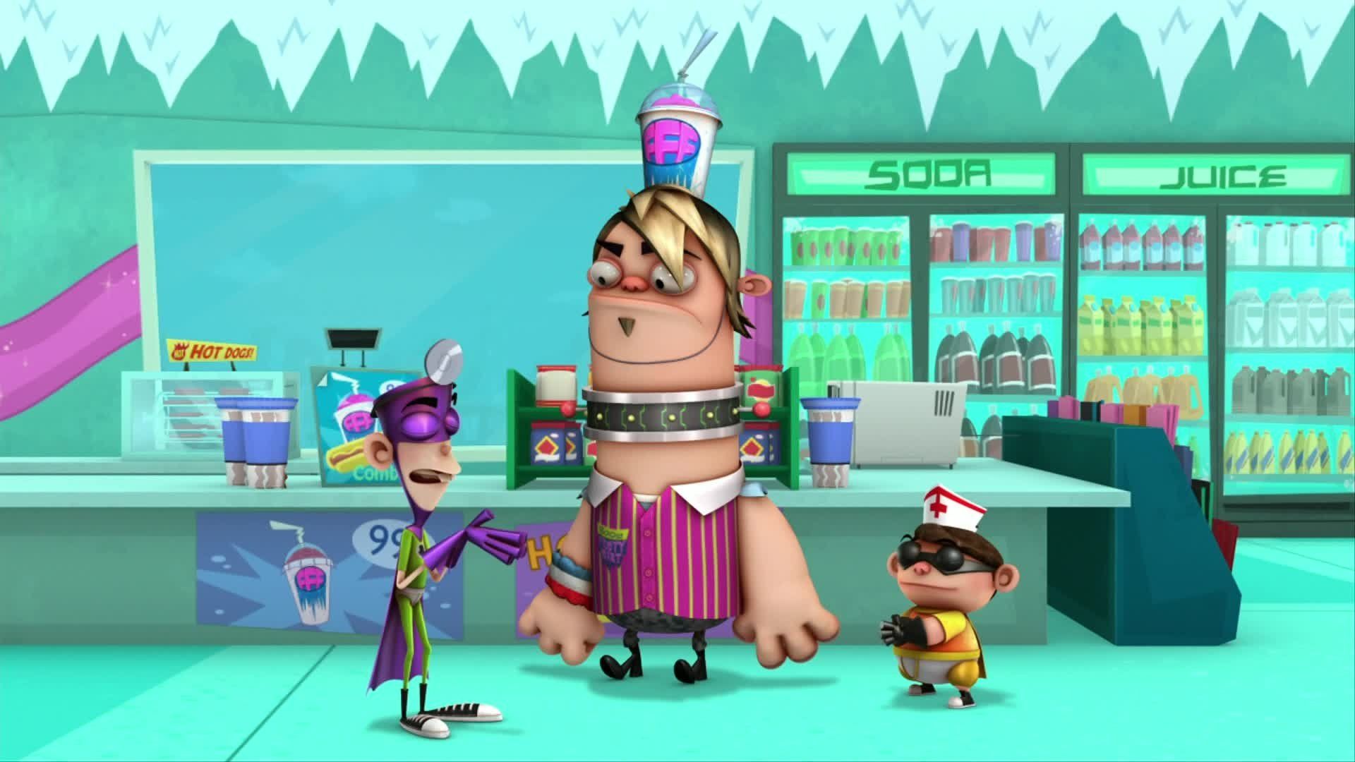 Fanboy & Chum Chum background