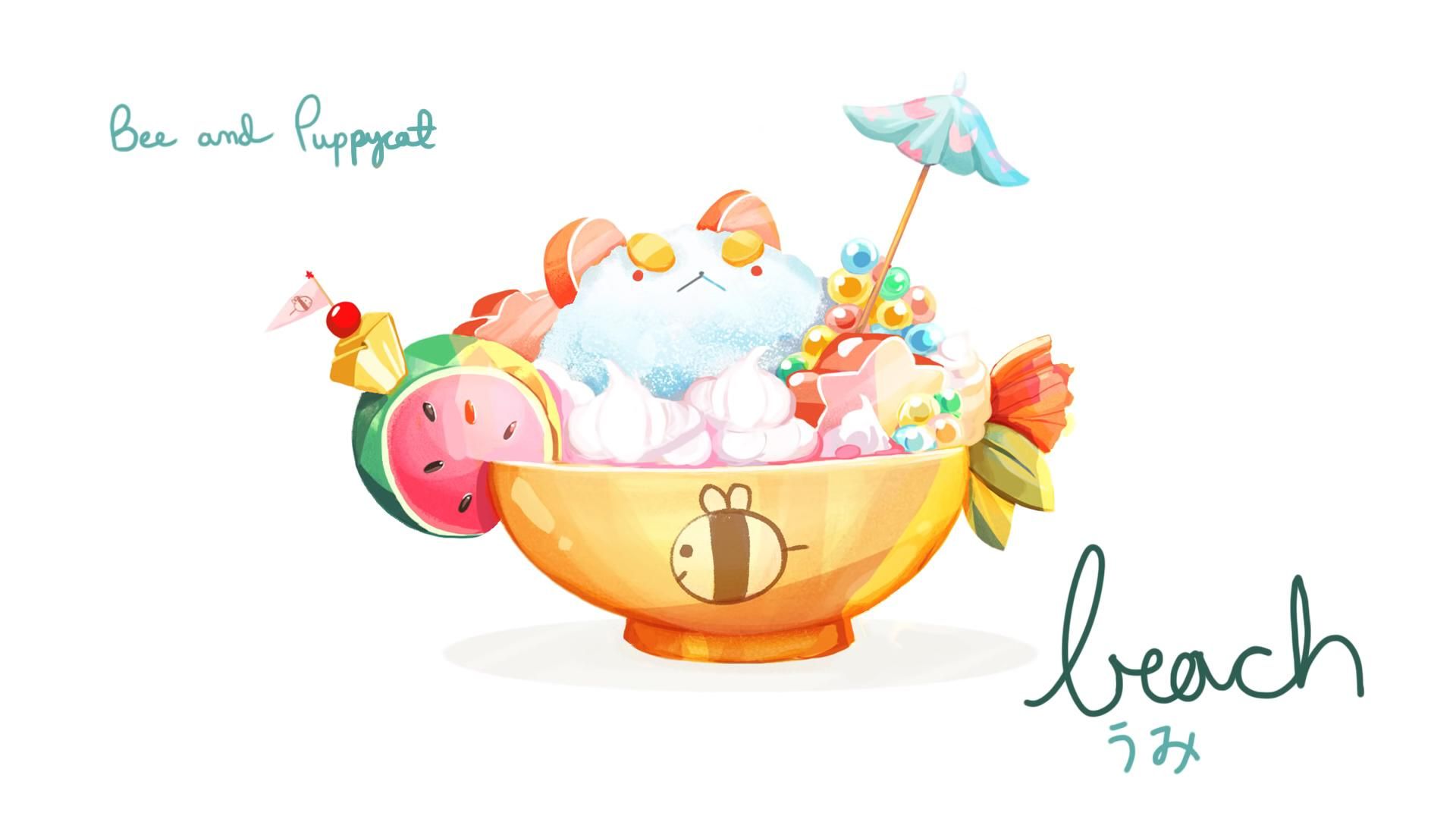 Bee and PuppyCat background