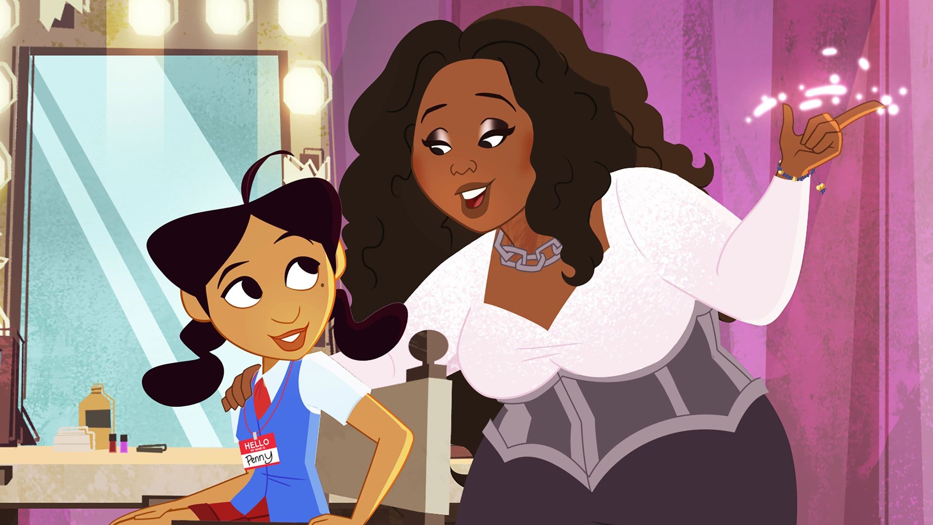 The Proud Family: Louder and Prouder background
