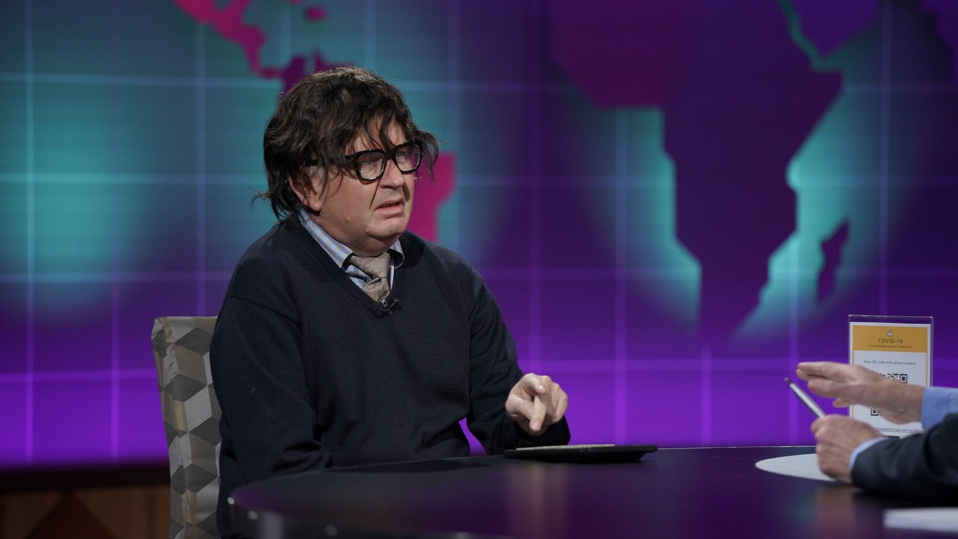 Shaun Micallef's Mad as Hell background