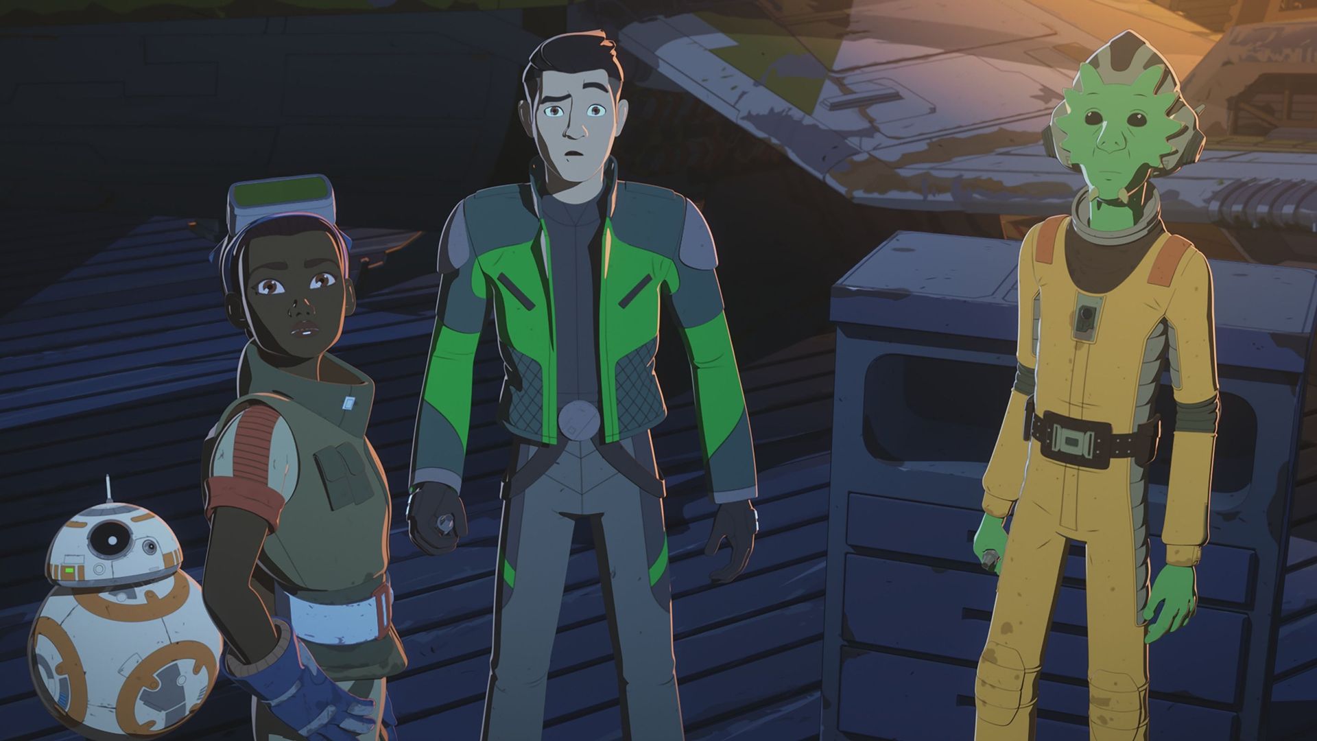 Star Wars Resistance background