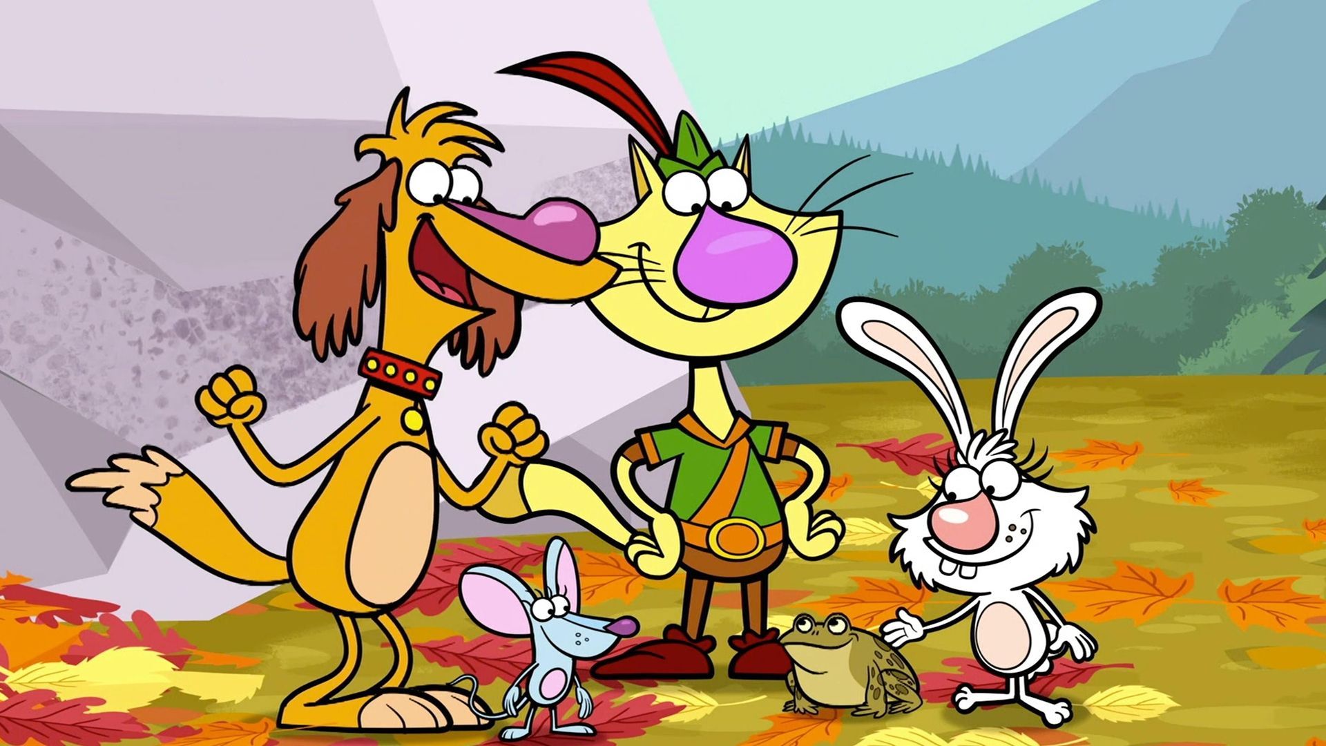 Nature Cat background
