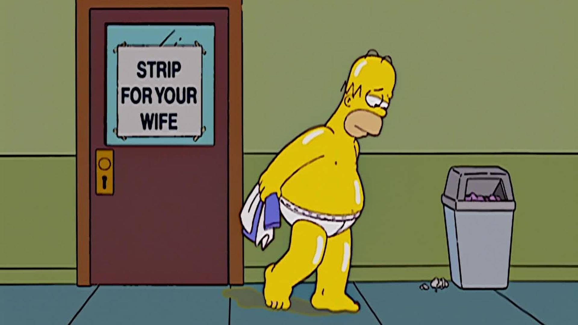 The Simpsons background