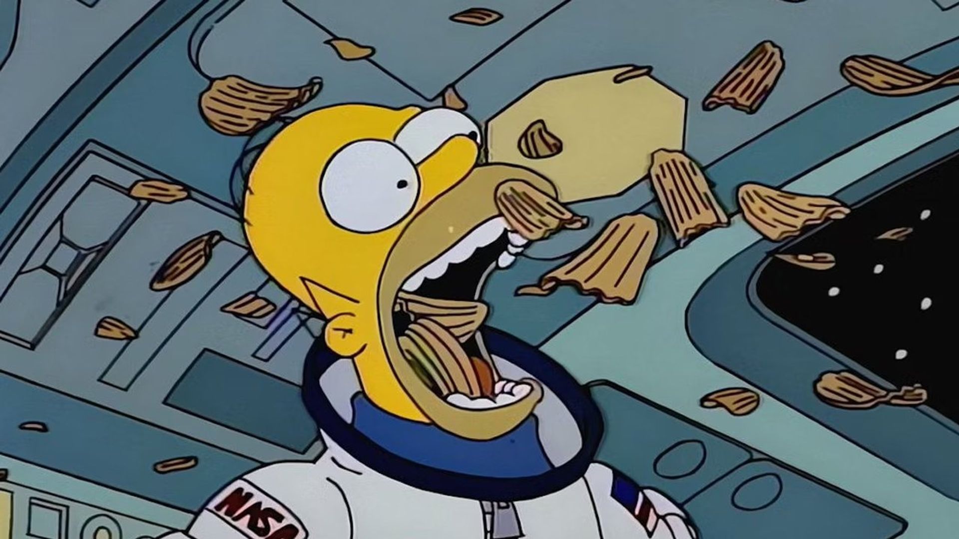 The Simpsons background