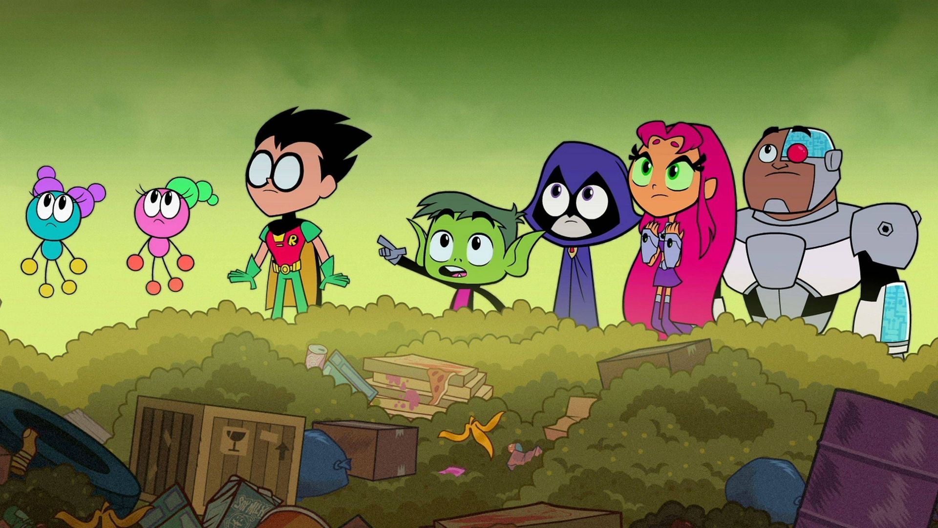 Teen Titans Go! background