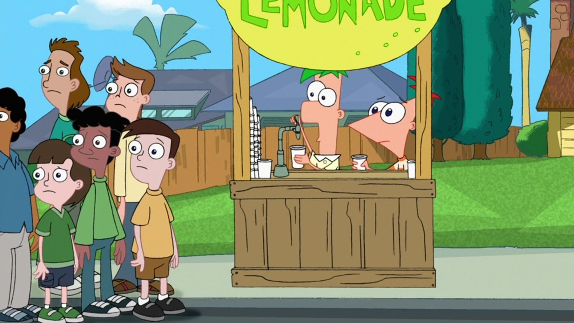 Phineas and Ferb background