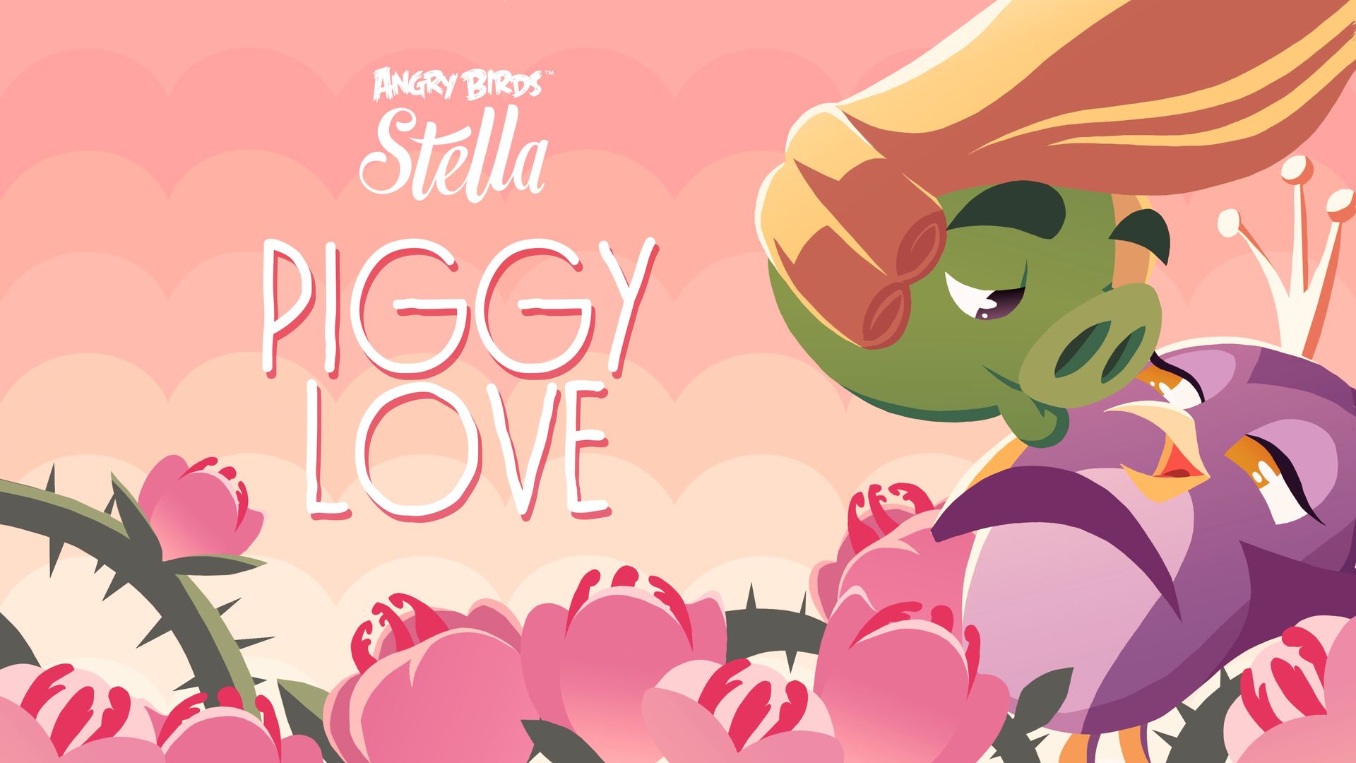 Angry Birds Stella background