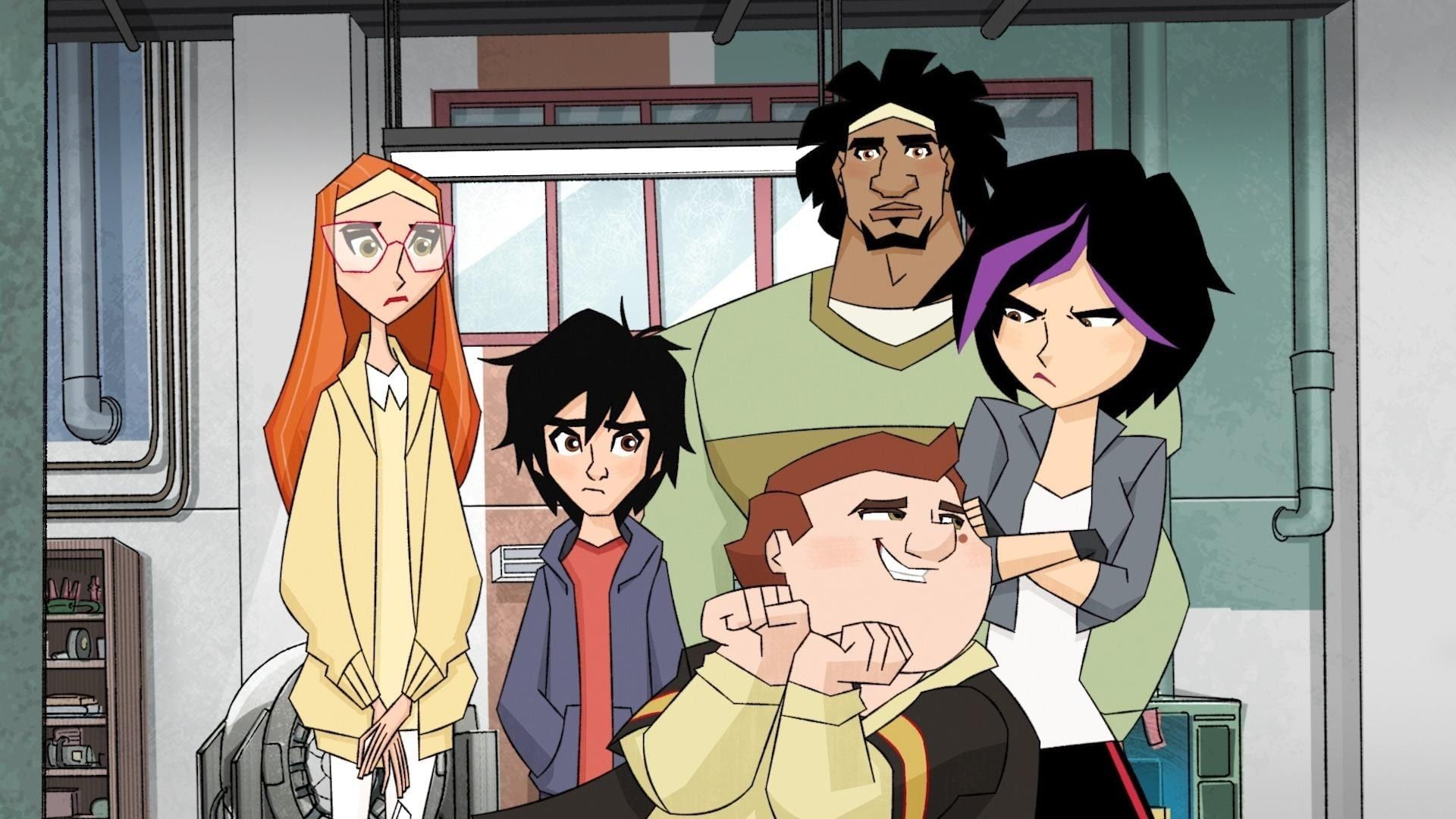 Big Hero 6: The Series background
