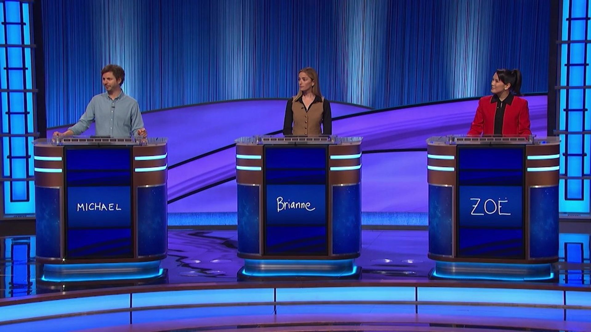 Celebrity Jeopardy! background