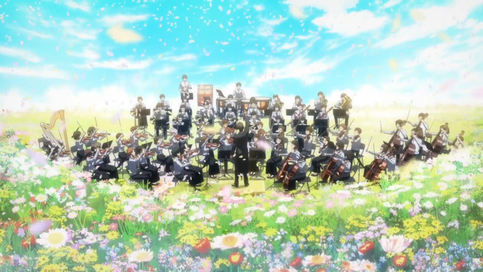 Blue Orchestra background